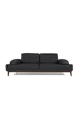 Perla Sofa   NELSON ÜÇLÜ KOLTUK KETEN ANTRASİT thumbnail 3