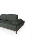 Perla Sofa   NELSON ÜÇLÜ KOLTUK KETEN YEŞİL thumbnail 4
