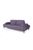 Perla Sofa   NELSON ÜÇLÜ KOLTUK KETEN MOR thumbnail 3