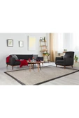 Perla Sofa   SENECA KETEN KOLTUK TAKIMI, ANTRASİT thumbnail 1