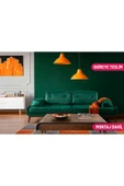 Perla Sofa   Nelson Üçlü Koltuk Babyface Yeşil thumbnail 1