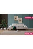 Perla Sofa   NELSON ÜÇLÜ KOLTUK KETEN KREM thumbnail 1
