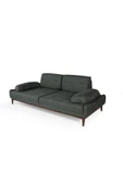 Perla Sofa   NELSON ÜÇLÜ KOLTUK KETEN YEŞİL thumbnail 7