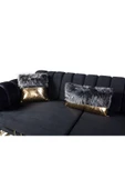 Perla Sofa   VALES KOLTUK TAKIMI ANTRASİT thumbnail 5