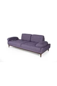 Perla Sofa   NELSON ÜÇLÜ KOLTUK KETEN MOR thumbnail 6