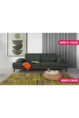Perla Sofa   NELSON ÜÇLÜ KOLTUK KETEN YEŞİL thumbnail 1