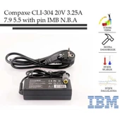 Compaxe CLI-304 Ibm- 20v-3.25a 7.9-5.5-With Pin Notebook Adaptör thumbnail 1
