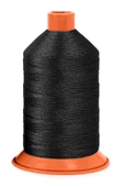 Durak Poly 3 Kat 020 Siyah 2400 M Polyester Dikiş İpliği thumbnail 1