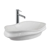 LENA TEZGAHÜSTÜ LAVABO (BEYAZ) E-W3000 thumbnail 1