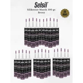 Selsil Silikonize Bronz Mastik 500 Gr. - 25 Adet thumbnail 1