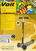 VOİT 218 IŞIKLI 3 TEKER SCOOTER GRAFFITI 55 thumbnail 3