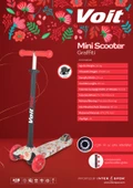 VOİT 218 IŞIKLI 3 TEKER SCOOTER GRAFFITI 55 thumbnail 3