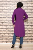 Moda Çizgi Desenli Tunik thumbnail 4