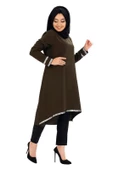 Moda Çizgi Desenli Tunik thumbnail 2