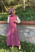 Moda Çizgi Yakalı Yelek thumbnail 2