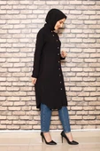 Moda Çizgi Desenli Tunik thumbnail 3