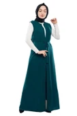 Moda Çizgi Yakalı Yelek thumbnail 3
