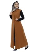 Moda Çizgi Yakalı Yelek thumbnail 3