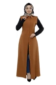 Moda Çizgi Yakalı Yelek thumbnail 1