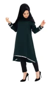 Moda Çizgi Desenli Tunik thumbnail 3