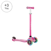 Globber Primo Plus Işıklı Scooter - Pembe thumbnail 1
