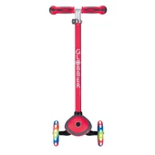 Globber Primo Plus Işıklı Scooter - Kırmızı thumbnail 6
