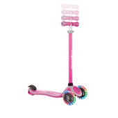 Globber Primo Plus Işıklı Scooter - Pembe thumbnail 4