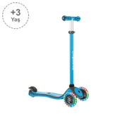 Globber Primo Plus Işıklı Scooter - Mavi thumbnail 1