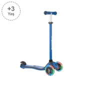 Globber Primo Plus Işıklı Scooter - Lacivert thumbnail 1