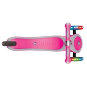 Globber Primo Plus Işıklı Scooter - Pembe thumbnail 8