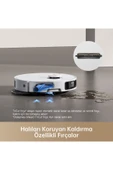 X40 Ultra Robot Süpürge Beyaz thumbnail 8