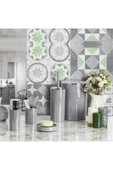 Primanova Lenox 5'li Banyo Aksesuar Set - Gri thumbnail 1