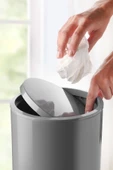 Flores 2'li Banyo Seti - Gri thumbnail 2