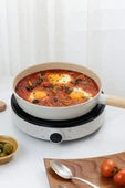 Fika Alüminyum Döküm Tava 28Cm, Bej thumbnail 4