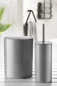 Flores 2'li Banyo Seti - Gri thumbnail 1