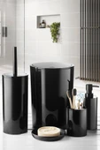 Flores 5'li Banyo Seti - Siyah thumbnail 1
