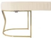 Viego Gold Striped Bench Puf thumbnail 12