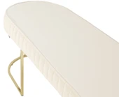 Viego Gold Striped Bench Puf thumbnail 11