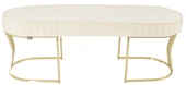 Viego Gold Striped Bench Puf thumbnail 9