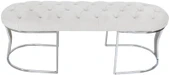 Viego Silver Bench Puf thumbnail 3