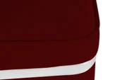 Zengo Silver Twin Line Puf, Kare thumbnail 4