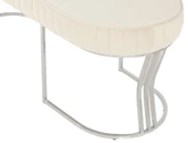 Viego Silver Striped Bench Puf thumbnail 9
