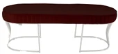 Viego Silver Striped Bench Puf thumbnail 12