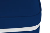 Zengo Silver Twin Line Puf, Kare thumbnail 9