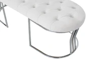 Viego Silver Bench Puf thumbnail 6