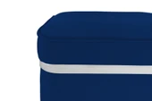 Zengo Silver Twin Line Puf, Kare thumbnail 8
