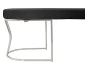 Viego Silver Smooth Bench Puf thumbnail 6