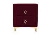 Ruby Gold Komodin, 2 Çekmeceli thumbnail 6