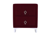 Ruby Silver Komodin, 2 Çekmeceli thumbnail 6