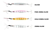 RYUJI SILENT JIG 60GR ZEBRA GLOW thumbnail 2